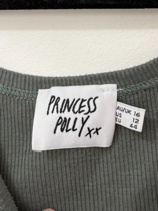 PRINCESS POLLY Ribbed Cinch Tank Top - Picture 5 of 6